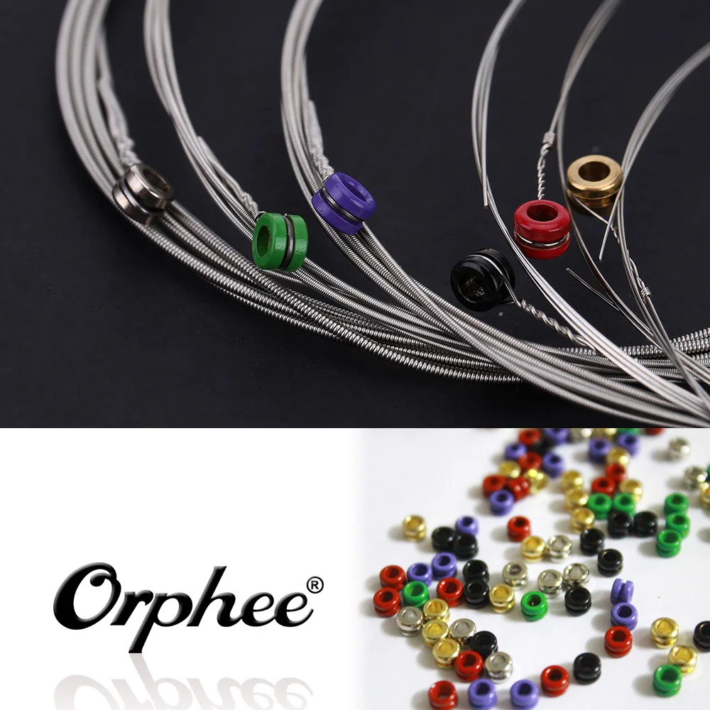 Набор струн для электрогитары Orphee RX15 супер светильник из никелевого сплава