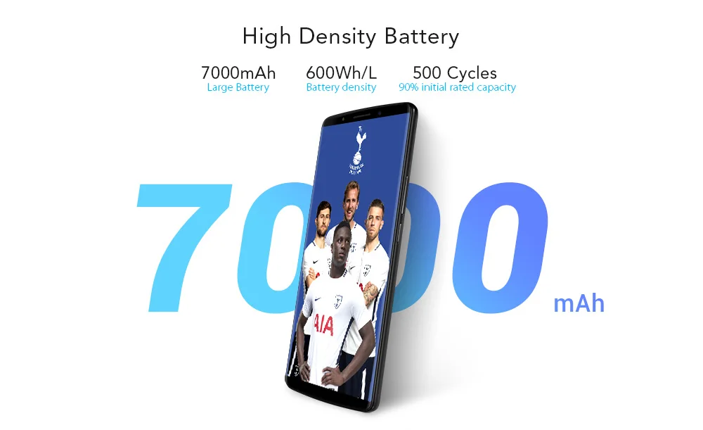 5 99 дюймов LEAGOO POWER MT6763 четыре ядра 7000 мАч беспроводное зарядное устройство
