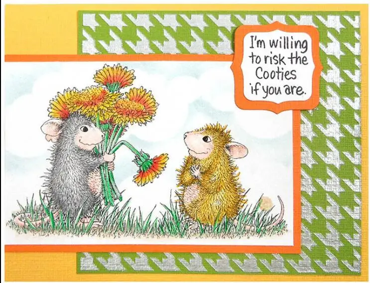 Прозрачный силиконовый штамп/печать для DIY скрапбукинга/фотоальбома