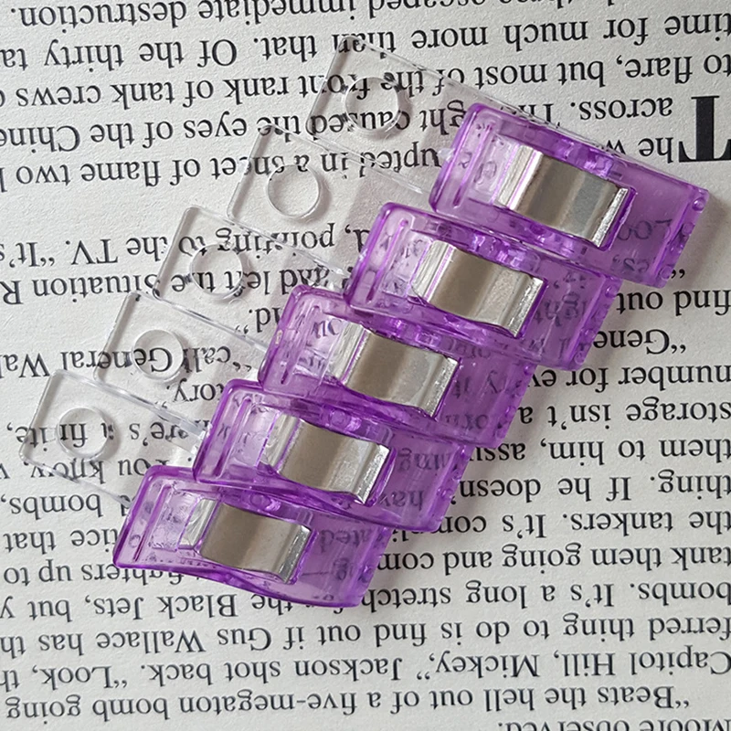 15 шт. зажим для края Стёганое одеяло ing клип DIY ремесла Пластиковые зажимы многоцветный лоскутный Декор Зажим для одежды