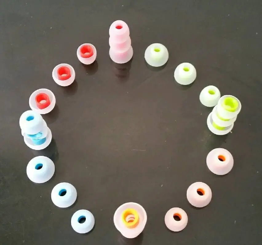 3 пары (S/M/L) высококачественных силиконовых вкладышей для наушников|silicone set|silicon