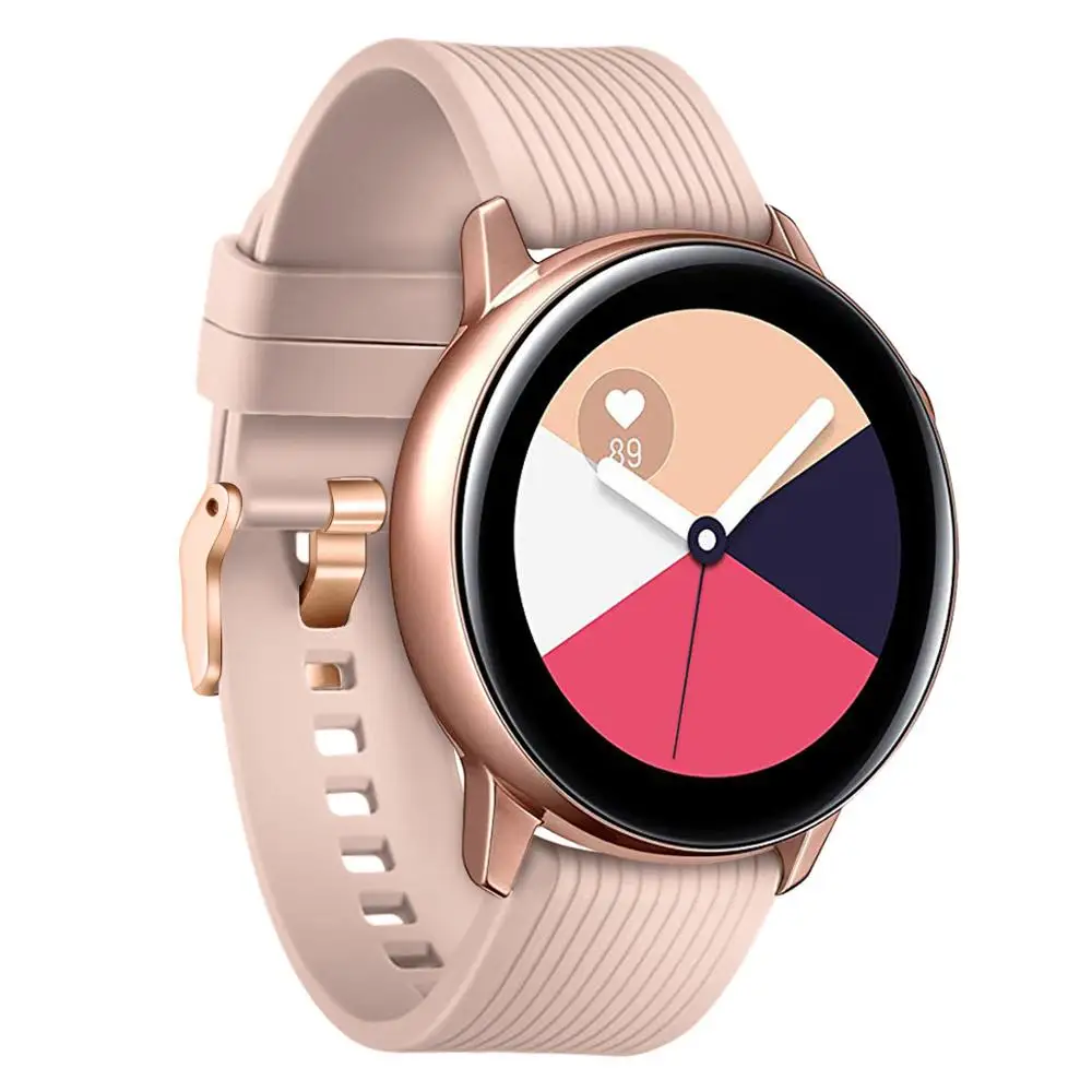 3 20 мм силиконовый спортивный ремешок для samsung Galaxy Watch, браслет для huawei Huami, сменный ремешок для часов 91015 - Цвет ремешка: 3