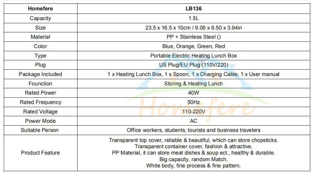 1.5L 110V/220V Portable Electrical Lunch Box Office School Car Lunchbox Kids Heated Lunch Box bento Food Container Free Shipping