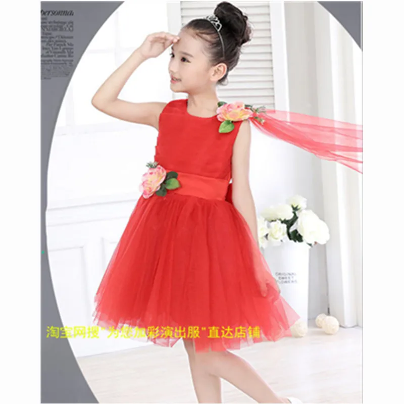 

Girls red fairy Costumes Halloween Dress Avenue Neverland Garden Fairy kids Costume lovely princess Dress