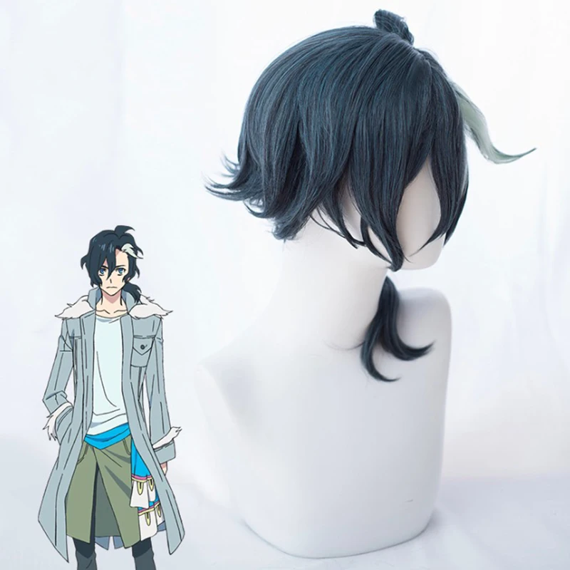 Парик для косплея аниме Sirius the Jaeger Yuliy термостойкий синтетический Хэллоуина