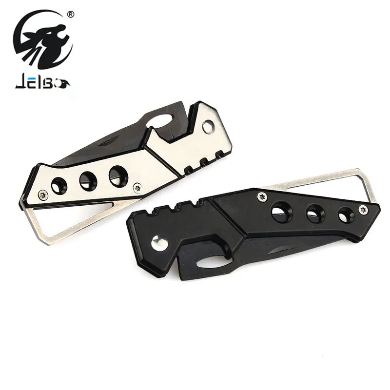 JELBO Открытый Кемпинг портативный складной нож Karambit нож Тактический спасательный выживания охотничий нож выживания ручные инструменты