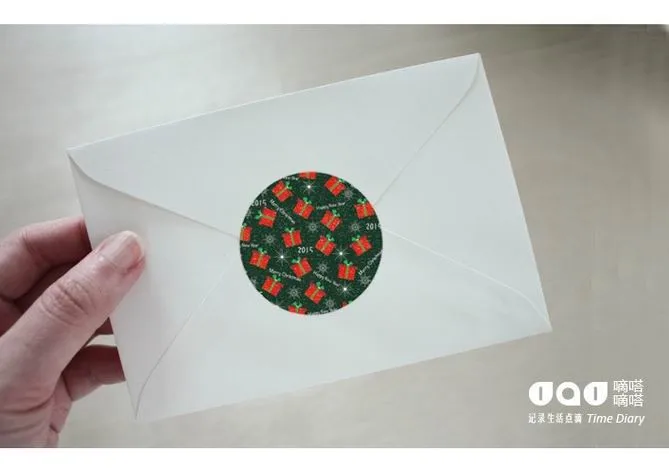 38 шт.)/партия Kawaii Мультяшные мини-бумажные наклейки s Merry Christmas украшения DIY Скрапбукинг Стикеры канцелярские товары