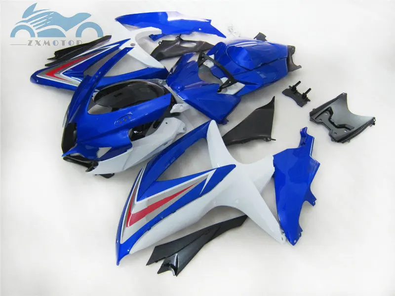Обновленный комплект обтекателей литьевой формы для SUZUKI GSX R600 750 2008 2010 K8 GSXR750 08 09 10