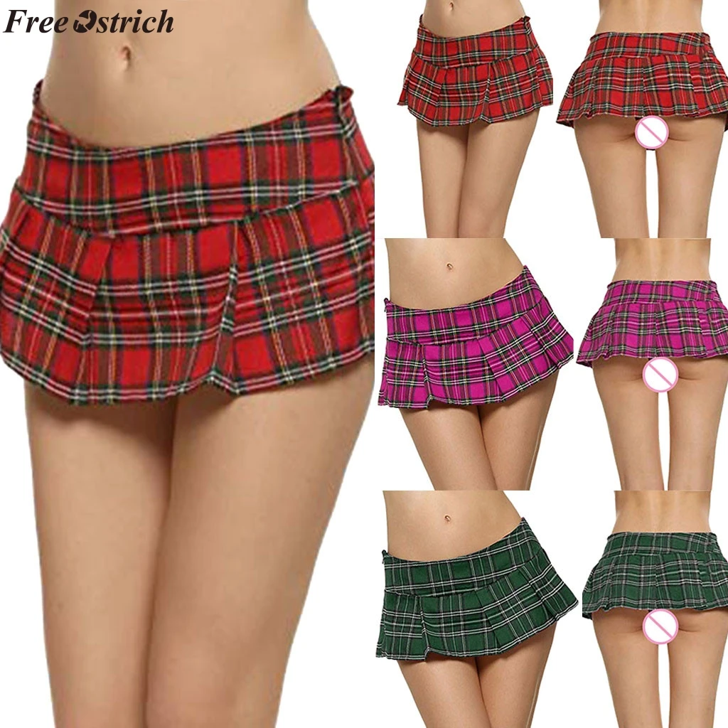 Бесплатная Очаровательная микро мини юбка OSTRICH приманки женская модная Клубная