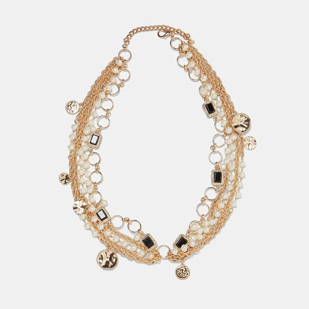 White gold Girlgo Мода ZA, украшенные разноцветными кристаллами квадратный Ремни для Для женщин макси сердце Ремни Шарм живота цепочки Геометрическая себе Талия ювелирные изделия - Цвет: White gold