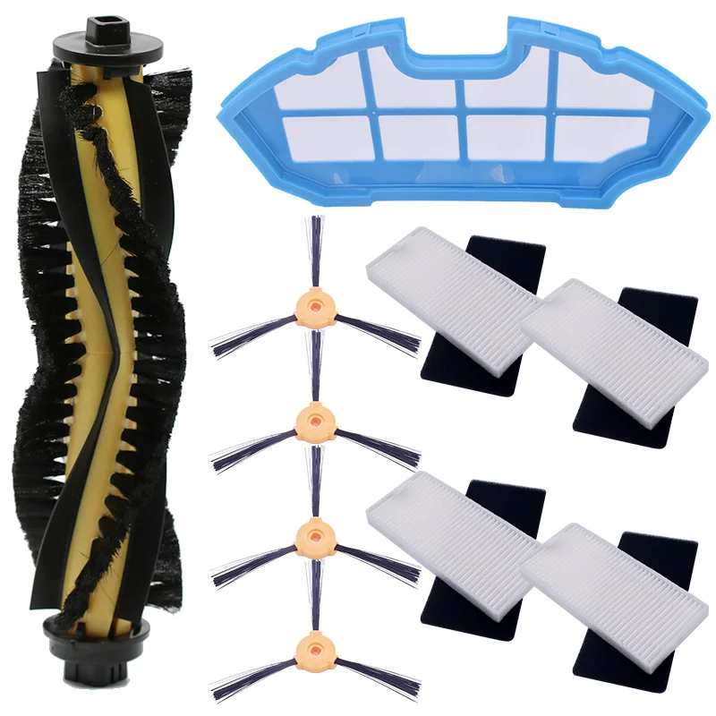 

And Hepa Filter Vacuum Cleaner Main Brush Side Replacement For Ecovacs Deebot N79 High Quality