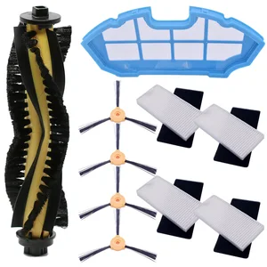 Высококачественная основная щетка и hepa фильтр и запасные боковые щетки для пылесоса Ecovacs Deebot N79