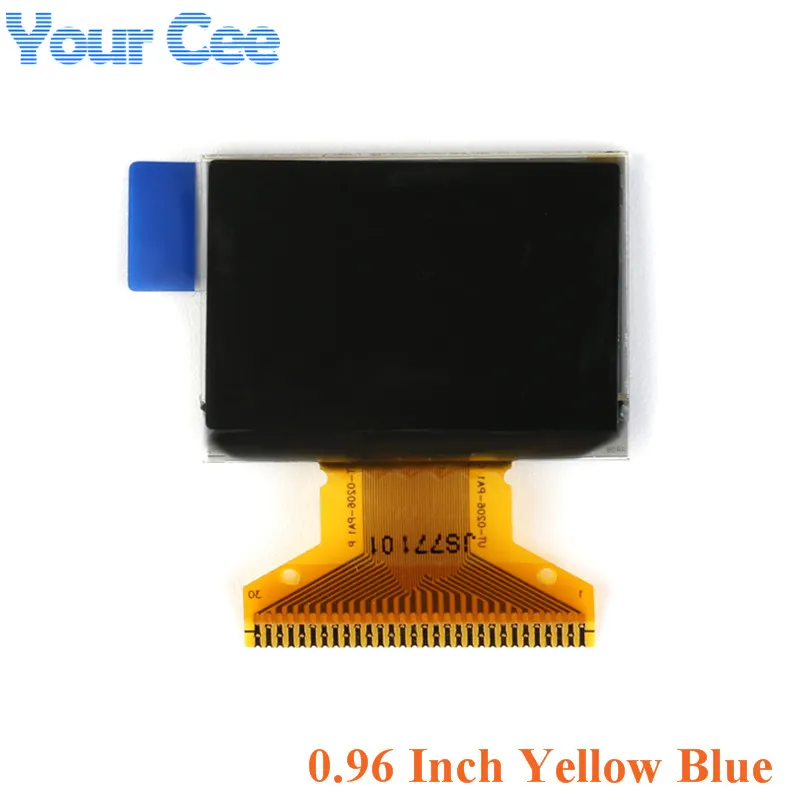 0.96 Yellow Blue 0,91 0,96 1,3 дюймовый oled-дисплей ЖК-белый синий дисплей модуль OLED 0,91 ''0,96'' 1,3 ''128x32 128X64 SSD1306 SH1106 для Arduino - Цвет: 0.96 Yellow Blue