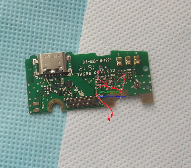 Homtom HT70 плата зарядного устройства с usb-портом док-станция для зарядки USB слот
