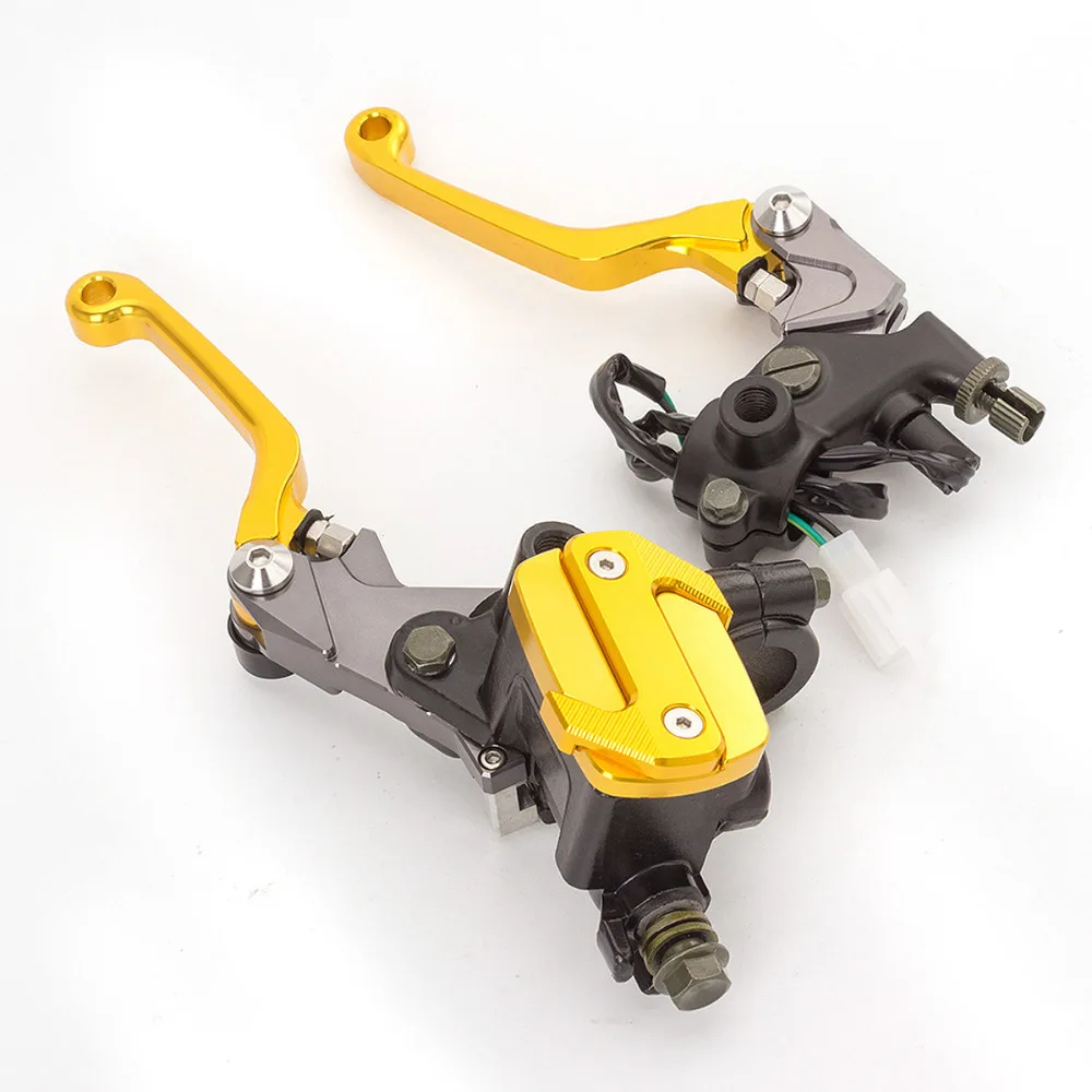 7/8 &quot22 мм Dirt Pit Bike Мотокросс тормозной рычаг сцепления Главный цилиндр для Suzuki RMZ250