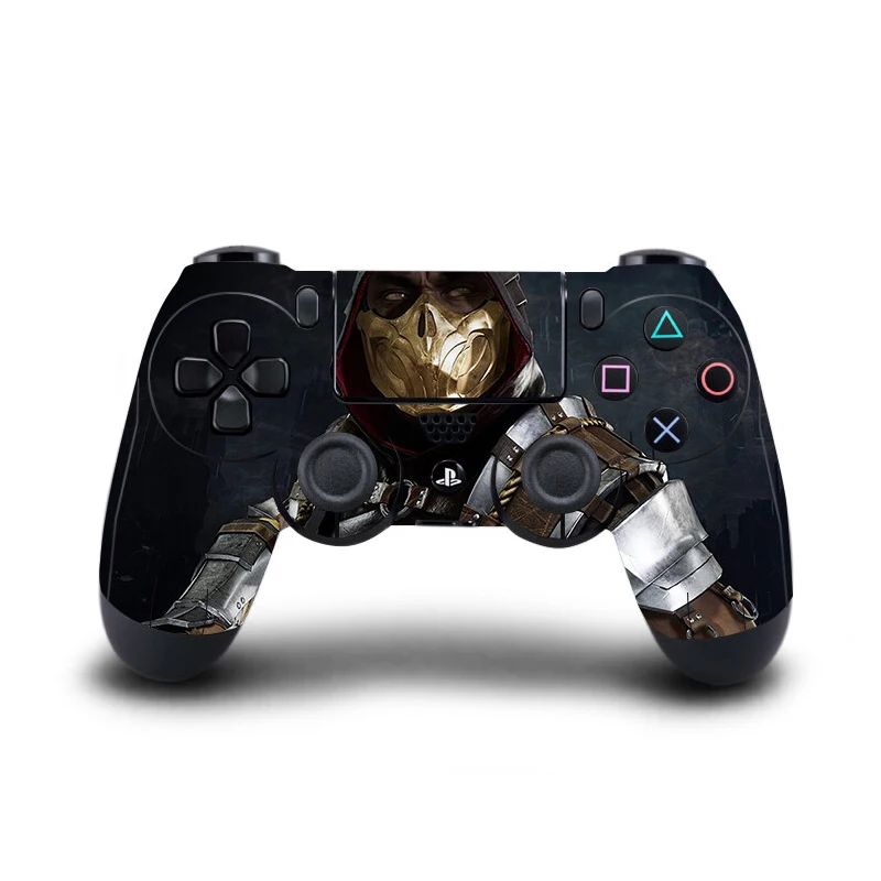6 шт. Mortal Kombat 11 PS4 наклейки на регулятор Play station 4 геймпад Кожа Наклейка для PS4/PS4 Slim/PS4 Pro контроллеры Скины