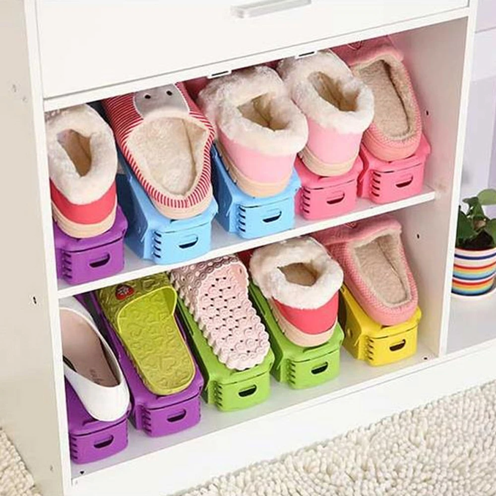 Demine портативный держатель для обуви и дерева компактный двухслойный