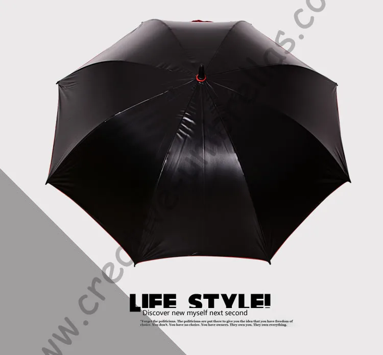 (2 шт./лот) видимые двухслойные тканевые зонты для гольфа. Стекловолокно