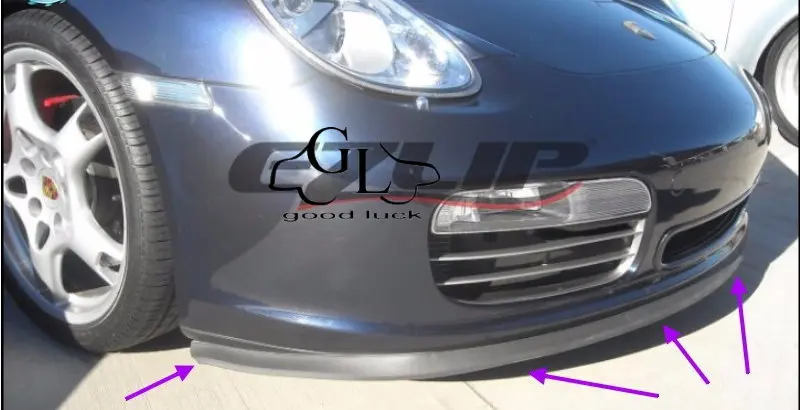 Для Porsche Boxster 986 987 бампер губы/автомобильный магазин губ спойлер для тюнинга