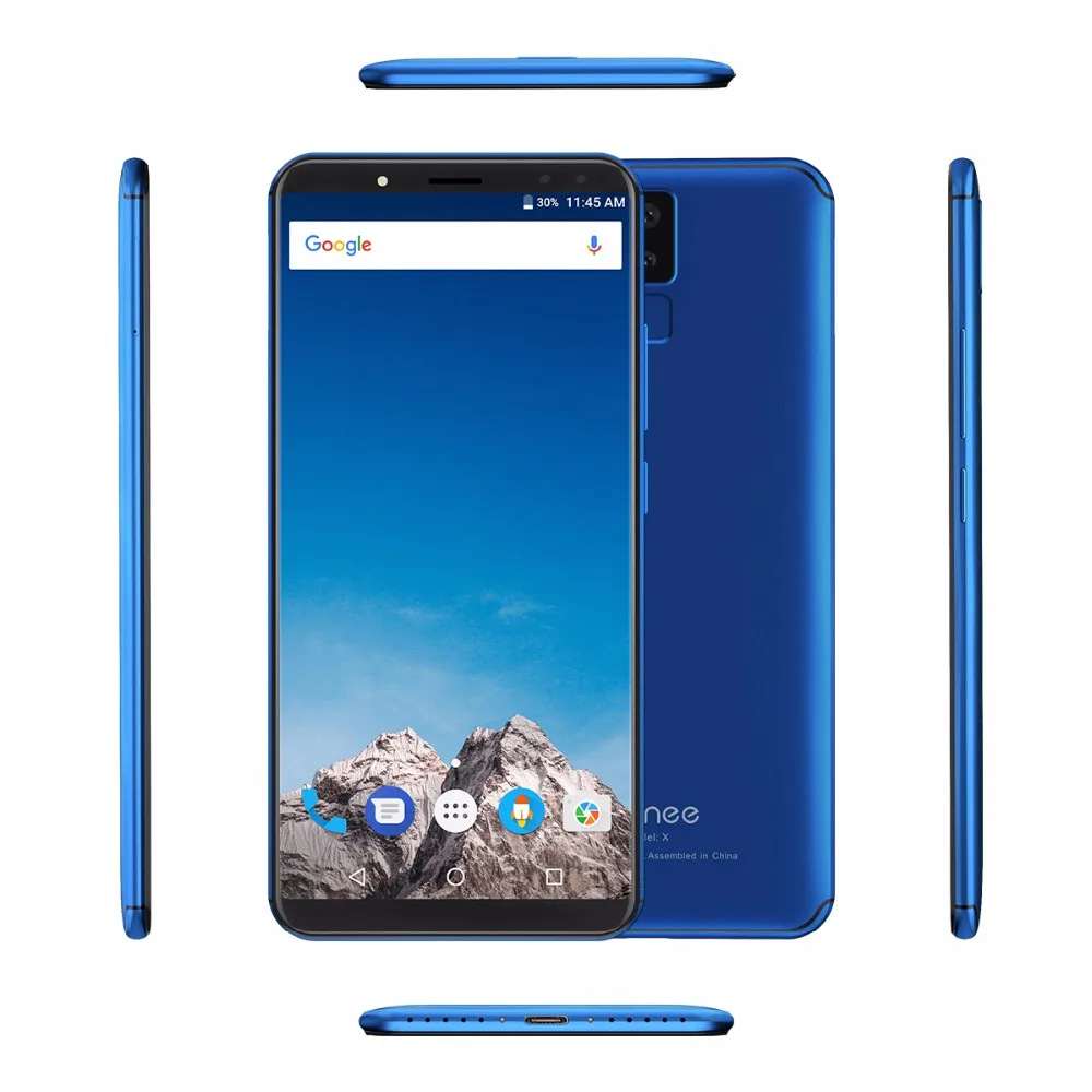 Vernee X 5 99 &quot18:9 дисплей распознавание лица 6 ГБ ОЗУ 128 Гб мобильный телефон MT6763