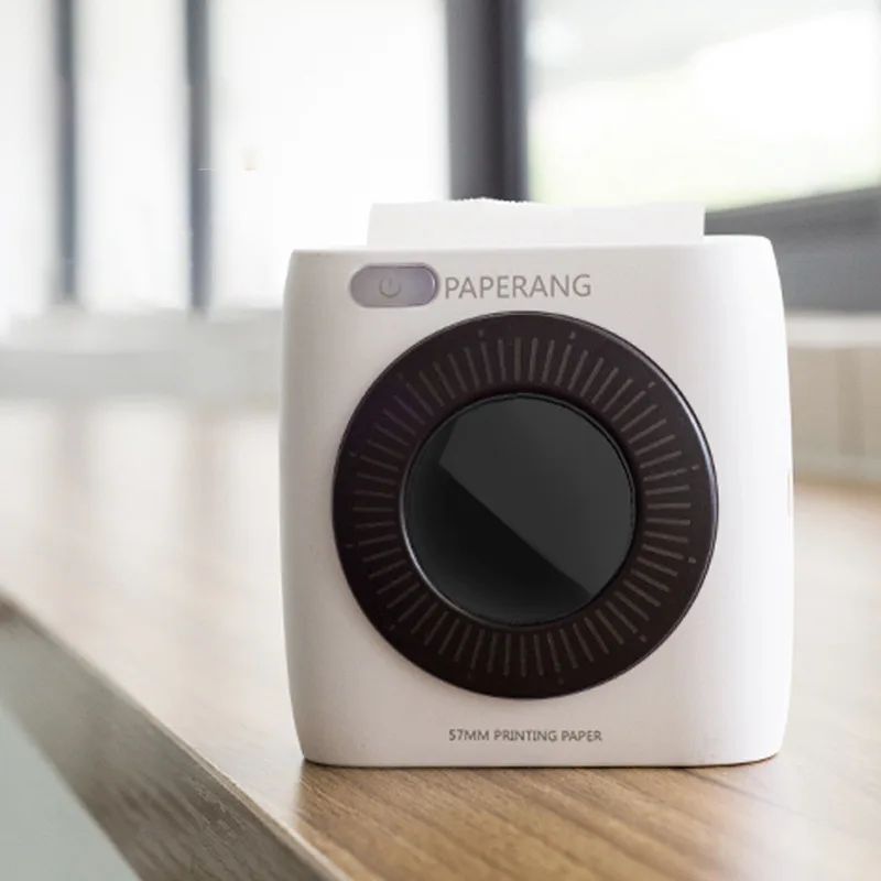 Портативный карманный принтер PAPERANG P2 с Bluetooth термопечать фотопечать HD наклейка