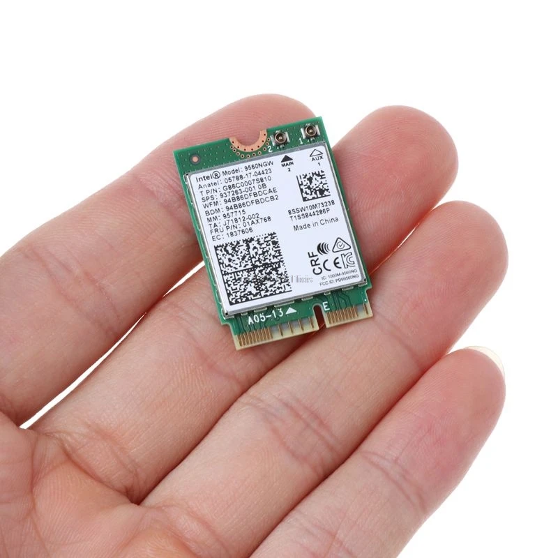 1730 м Intel 9560NGW Беспроводная-пт NGFF M.2 CNVio Двухдиапазонная Bluetooth 5,0 Wifi карта 01AX768