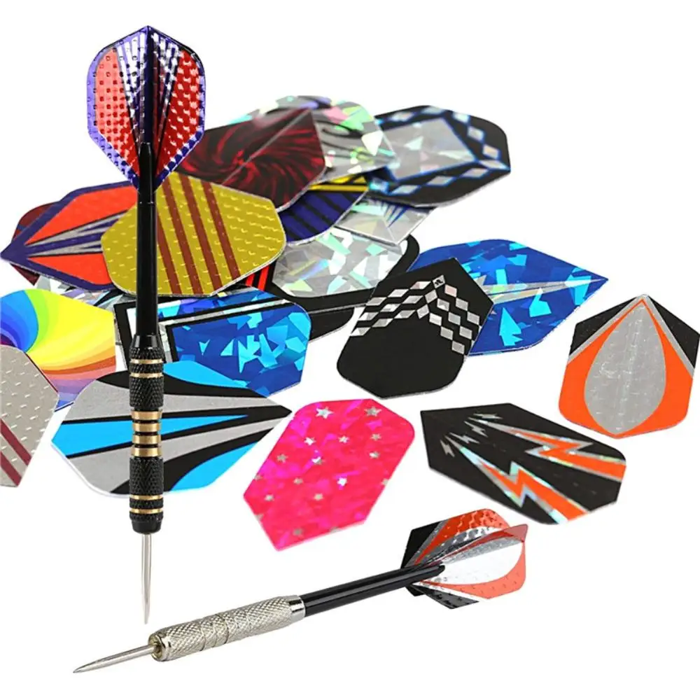 

20pcs/lot Dart Flights Set Multiple Styles Colorful PET Darts Flights Professional Darts Newly Dart Accessories Throwing Toys