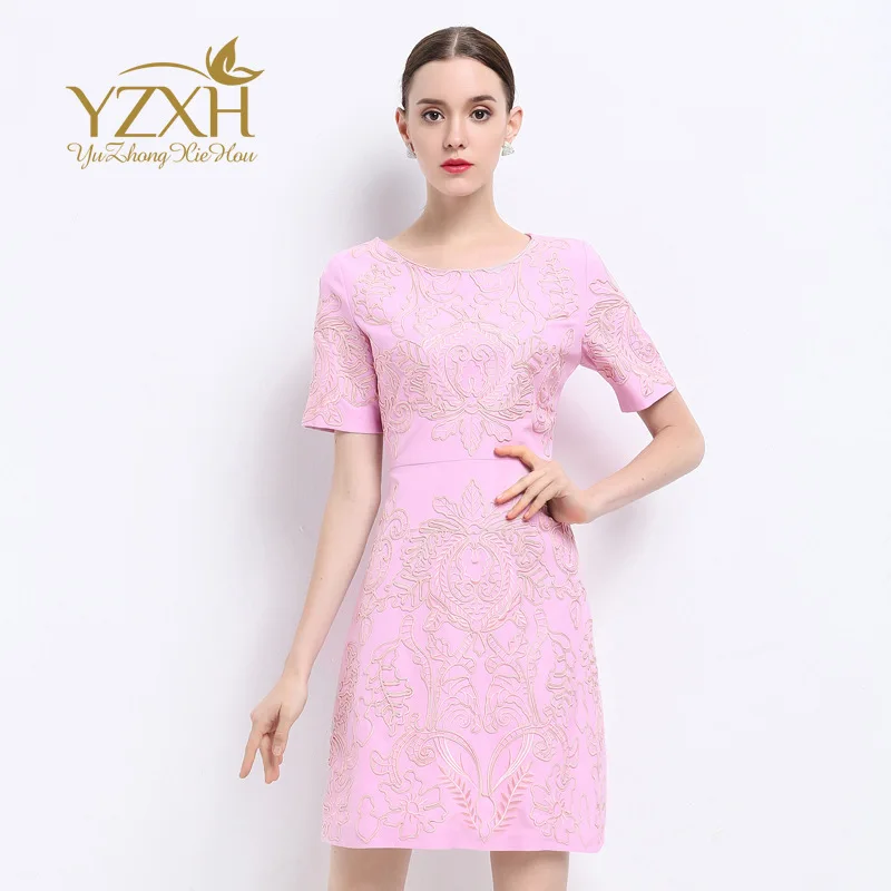 Европейский станция 2017 весной и летом новой Европы Америки бренд вышитые круглым