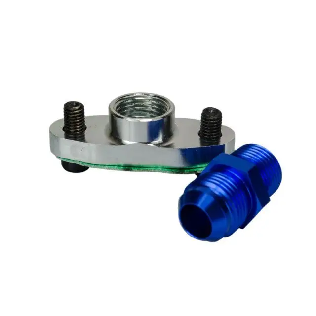 WLR гоночный 1/2 NPT Женский Алюминиевый Масляный сливный турбо фланец T3 T4 T04 GT40 GT55 +