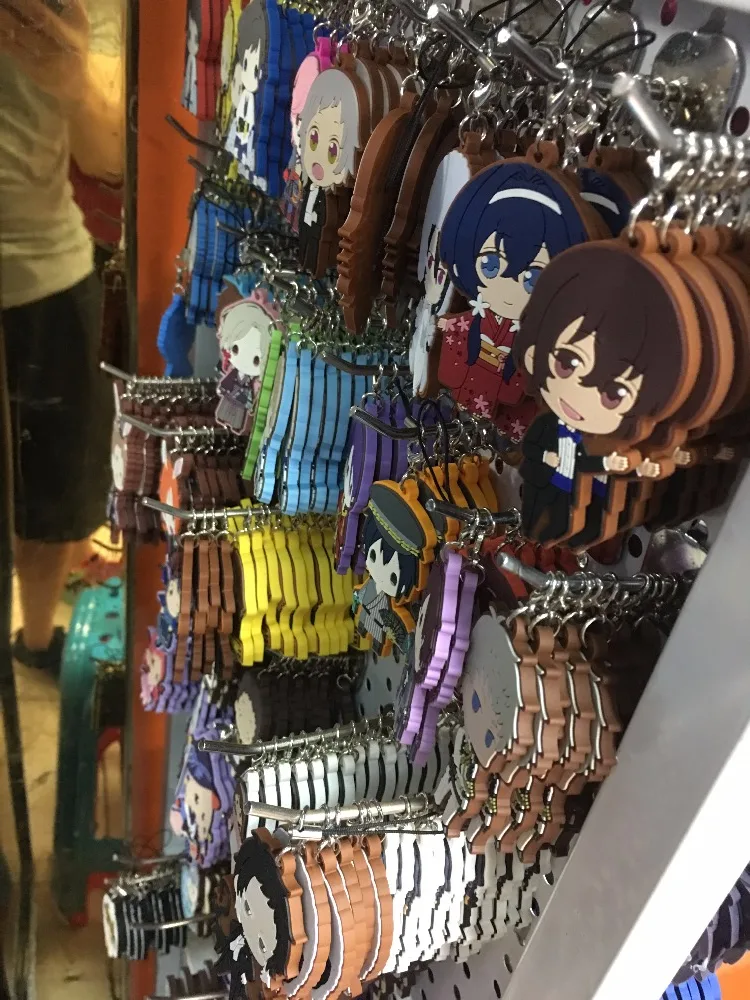 Fate stay night/Touhou project/KUROKO NO BASK оригинальные японские аниме фигурки резиновые подвески для мобильного телефона/брелок/ремешок
