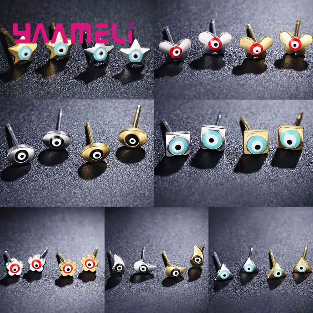 Новые модные геометрические маленькие серьги для продажи Femme Gifts из