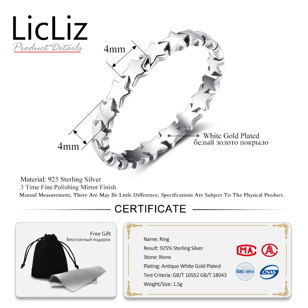 Кольцо женское из серебра 925 пробы с пятиконечной звездой LR0479|ring for|rings for womenring wedding