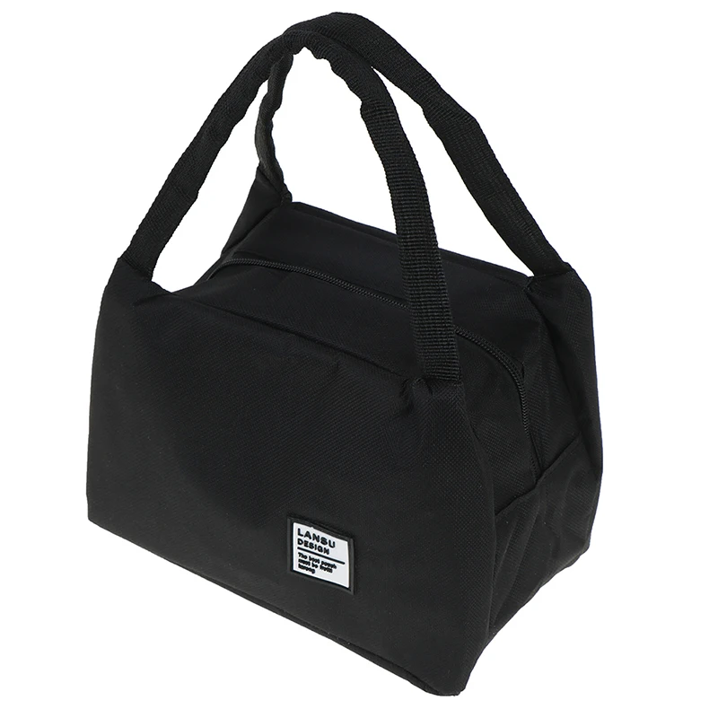 

1pc Lunch Bag Thermal Insulated Picnic Box Tote Cooler Case Food Storage Bag