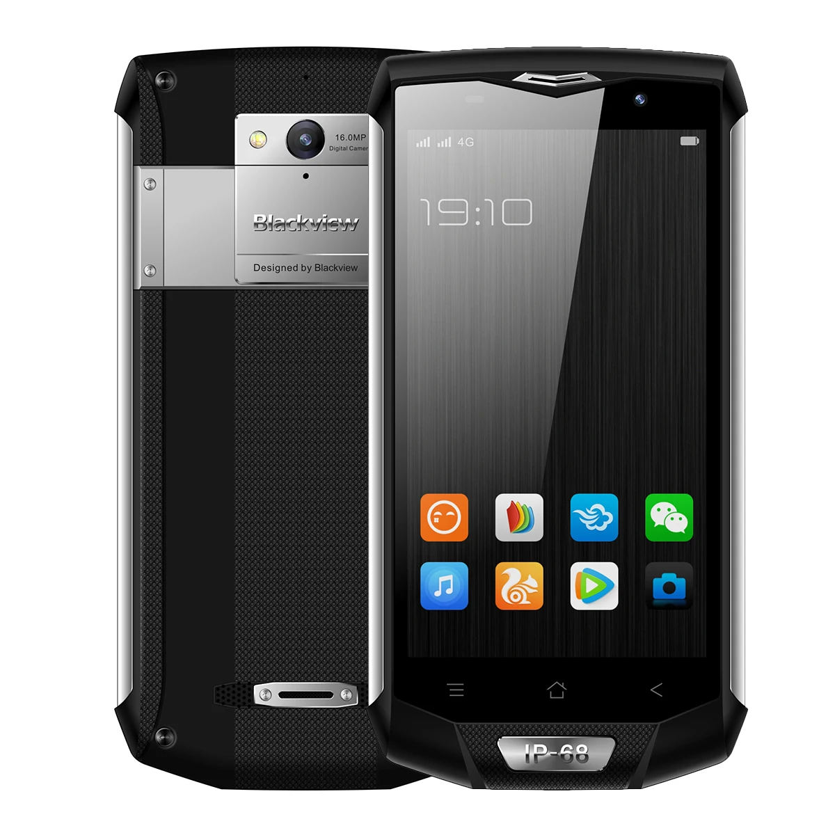 Blackview BV8000 Pro мобильный телефон IP68 Водонепроницаемый Android 7,0 5," FHD MTK6757 Восьмиядерный 6 ГБ+ 64 ГБ 16 МП боковой сенсорный NFC Смартфон
