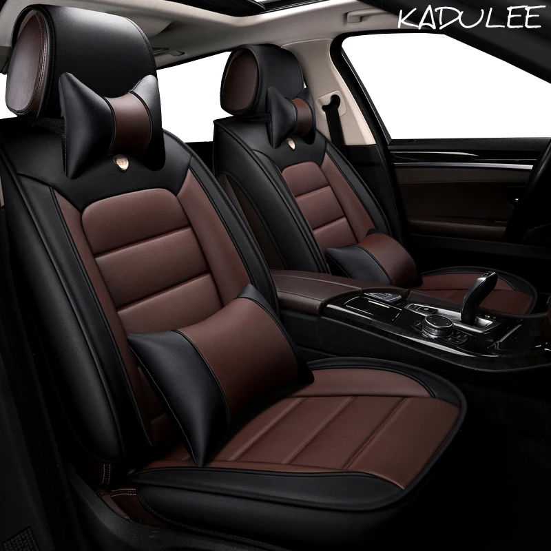 Чехол KADULEE из искусственной кожи для автомобиля Skoda Octavia 2 a7 a5 a3 Fabia Superb 2 3 Rapid Yeti super авто аксессуары для автомобиля-Стайлинг