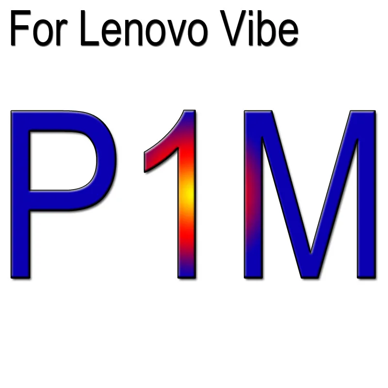 С уровнем твердости 9H закаленное Стекло Экран Защитная пленка для lenovo Vibe C Z90 C2 S90 K3 K4 K5 плюс K6 Мощность Примечание A6010 P70 A2010 A5000 P2 чехол - Цвет: P1M