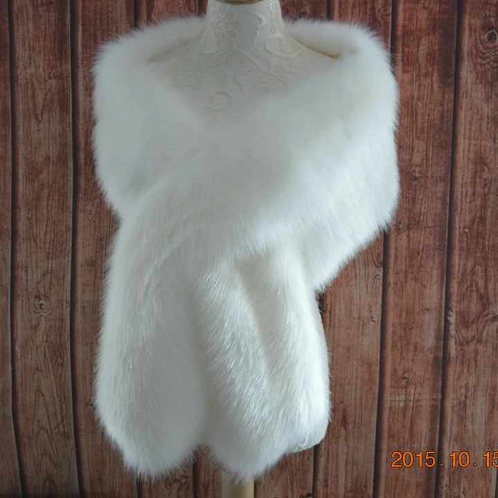 Женская сверхдлинная шаль из искусственного лисьего меха теплая Пашмина|pashmina