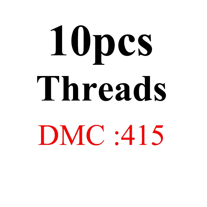 1.2m10pcs-DMC415 Golden Panno, многоцветные DMC340-433, 10 шт./лот, длина 1,2 м, нитки для вышивки крестиком, хлопковое шитье, моток пряжи, нить для вышивки, набор нитей - Цвет: 1.2m10pcs-DMC415
