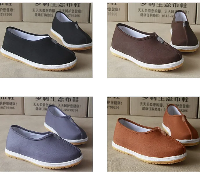 

Chinese Tachi Wushu Morning exersise shoes China Style minister old Beijing shoes Kung Fu Monks nuns pastor religieuse shoes