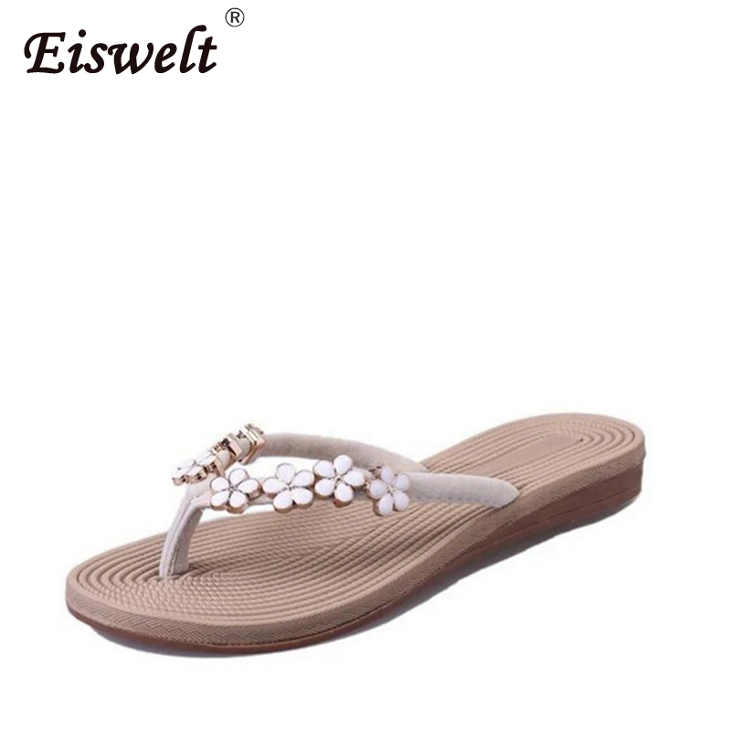 Женская летняя пляжная обувь с цветочным принтом|fashion slippers|shoes slippers womenslipper shoes |
