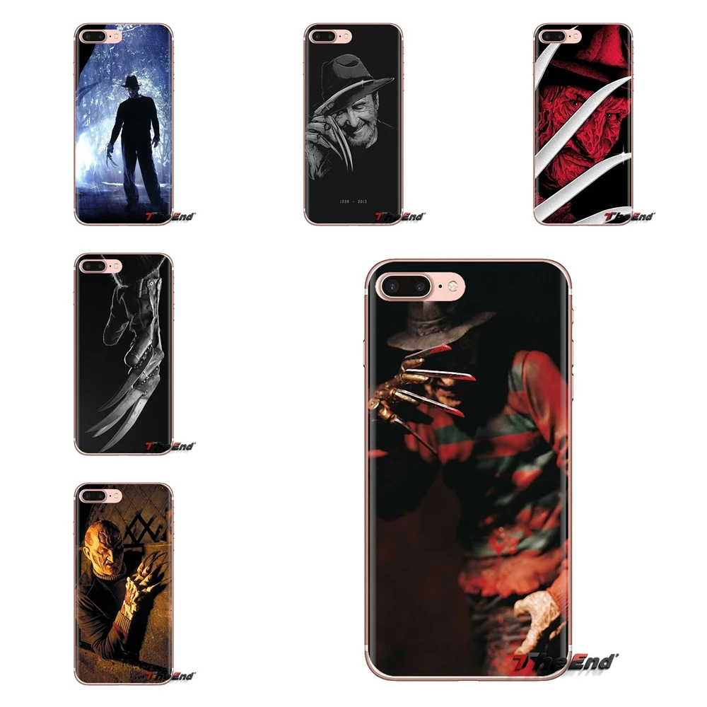 Силиконовые чехлы для Samsung Galaxy S3 S4 S5 Mini S6 S7 Edge S8 S9 S10 Plus Note 3 4 5 8 9 Freddy Krueger &quotКошмар на
