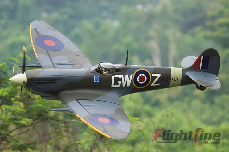 FREEWING warbird Spitfire 1600 мм размах крыльев PNP и комплект Flightline