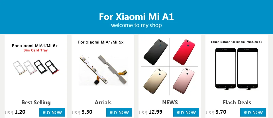 Для Xiaomi mi 5X mi A1 mi A1 лоток со слотом для сим-карты держатель запасная часть, черный, красный, розовый, золотой