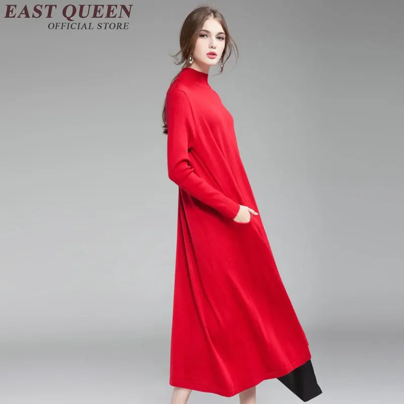 

Fall 2018 fashion black long sleeve fall dresses 2018 winter dresses women 2018 business dress clothes KK1829 H