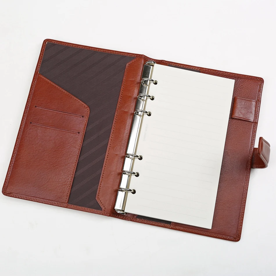 Блокнот A6 из натуральной кожи 45 листов 100 г/кв. М|genuine leather notebook|leather notebookpaper lines |