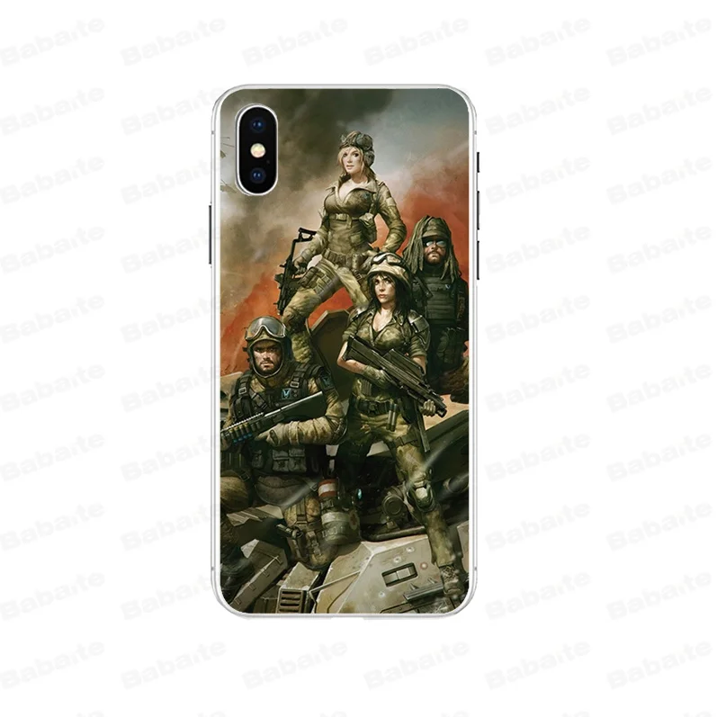 Для iphone 11 Warface Прекрасный чехол для Apple iPhone 7 6 6S Plus X XS MAX 8 5 5S SE XR Чехлы мобильных