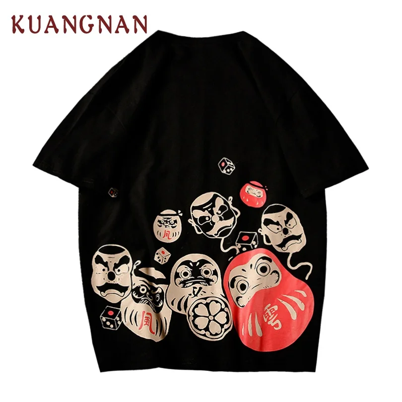 KUANGNAN Tumbler футболка с принтом Мужская Harajuku футболка мужская летняя топ футболки 5XL хип-хоп Уличная одежда новое поступление