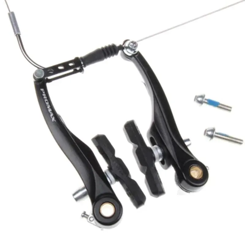 Горный велосипед складной черный цвет V образный тормоз алюминиевый сплав