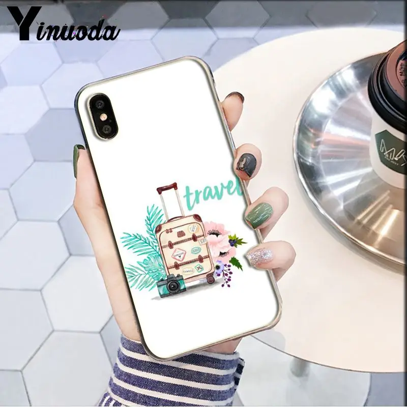 Yinuoda путешествие по всему миру Новинка чехол для телефона Fundas чехол для Apple iPhone 8 7 6 6S Plus X XS MAX 5 5S SE XR Чехол для мобильного телефона - Цвет: A16