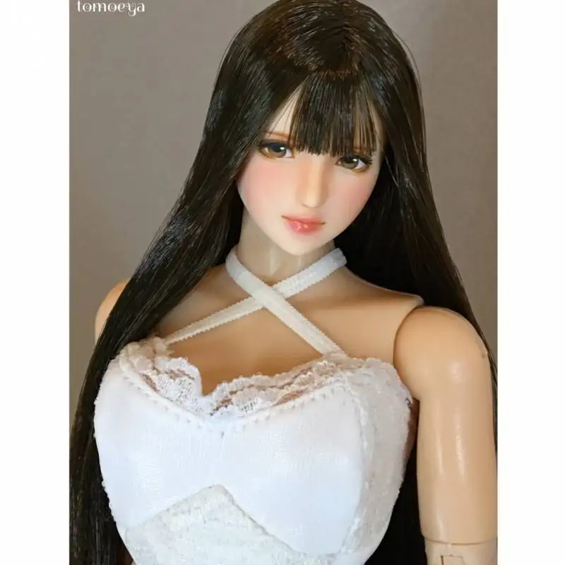Estartek Hand Makeup Customized SY39 1/6 Obitsu MIN Head Sculpt for Phicen Tbleague Action Figure DIY